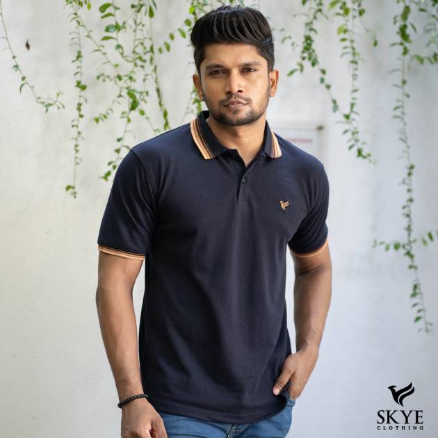 Crown Polo - Blackish Navy