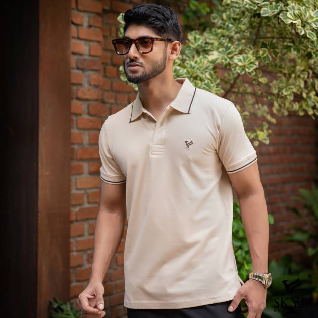 Premium Polo - Beige