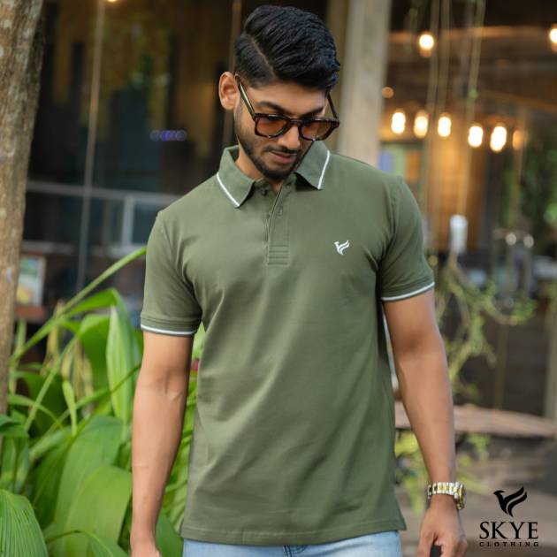 Premium Polo - Olive